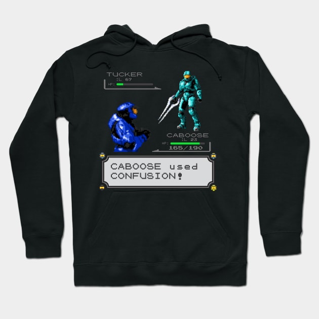 Caboose vs Tucker Hoodie by AnotheHero